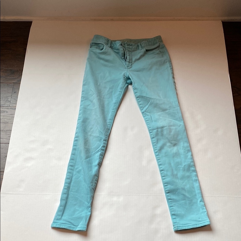 GAP Blue Skinny Jeans Full-Length Denim